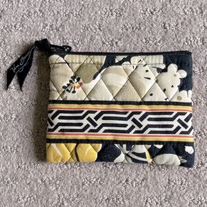 VERA BRADLEY quilted floral pouch/coin purse.